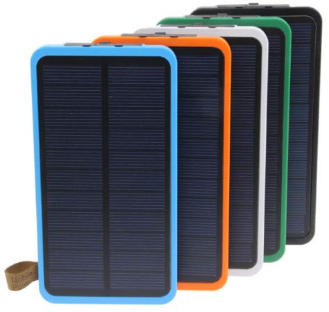Портативный солнечный аккумулятор E-Power PB16000D можно купить в различных вариантах окраски