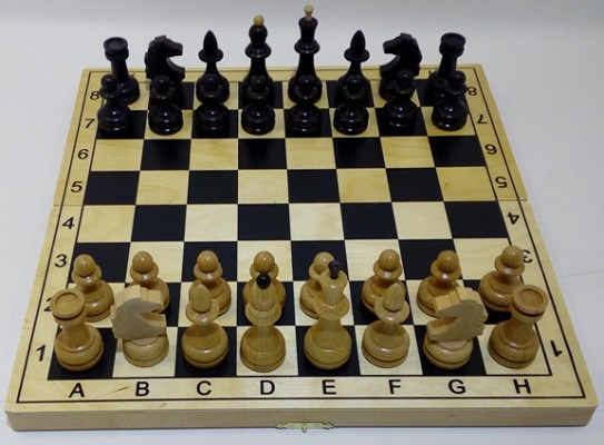Шахматы "Гроссмейстерские" деревянные (бук)