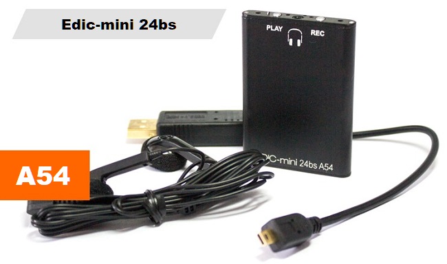 Мини-диктофон "Edic-mini 24bs A54"