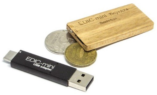Мини-диктофон "Edic-mini Tiny+ A74"