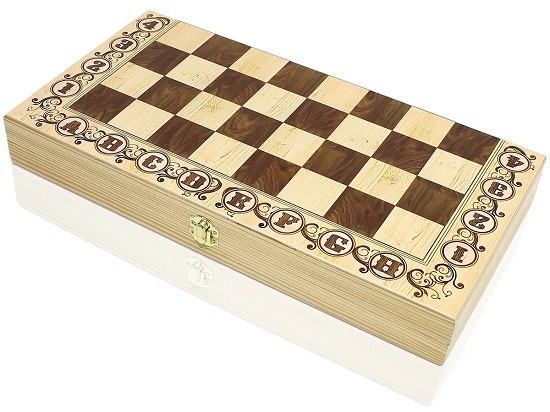 Шахматы Дебют 40x40 см деревянные