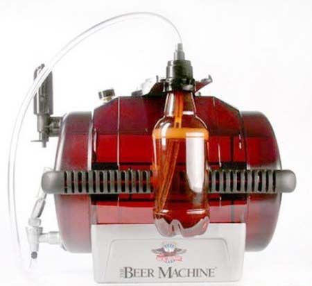 Главное преимущество пивоварни BeerMachine DeLuxe 2008 Expert – удобная вакуумная система розлива