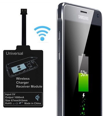 С этим мини-адаптером поддержку стандарта беспроводной передачи энергии Qi может получить любой смартфон на базе ОС Android!