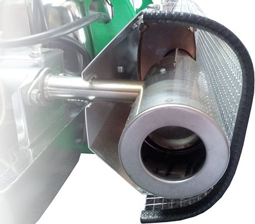 Воздухозаборный клапан генератора защищает двигатель от попадания в него частиц пыли и вредных химикатов (нажмите, чтобы увеличить)