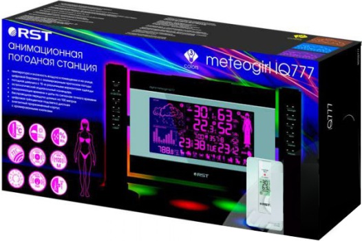 Упаковка метеостанции RST 02777 Meteogirl