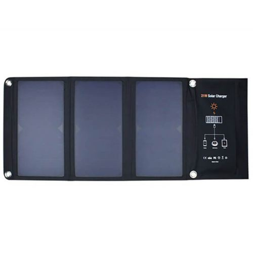 Зарядное уст-во на солнечных батареях "E-Power" 21 Вт