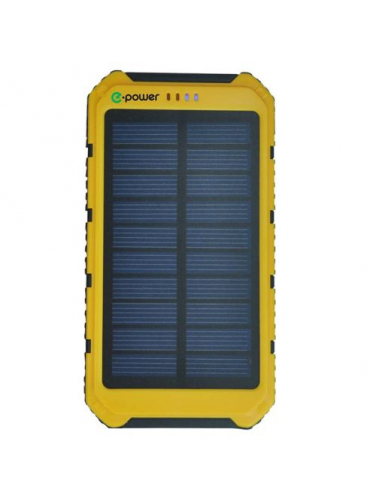 Портативный солнечный аккумулятор E-Power PB8000Y (желтый)