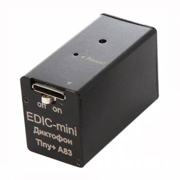 Цифровой мини диктофон Edic-mini Tiny+ A83 150HQ (150 часов)