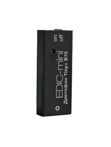 Цифровой мини диктофон Edic-mini Tiny+ B70 150HQ (150 часов)