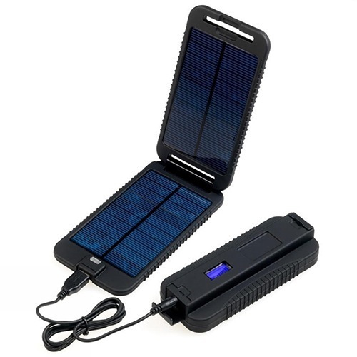 Зарядное уст-во на солнечных батареях PowerTraveller "Powermonkey Extreme" (Черный)