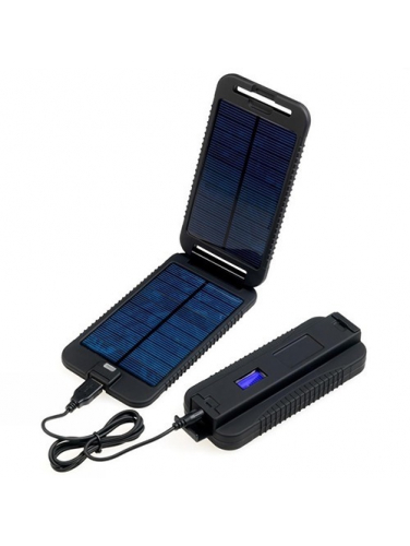 Универсальное зарядное устройство на солнечной батарее PowerTraveller PowerMonkey Extreme Black