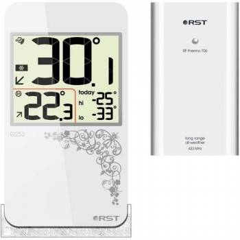 Термометр цифровой с радиодатчиком RST 02253