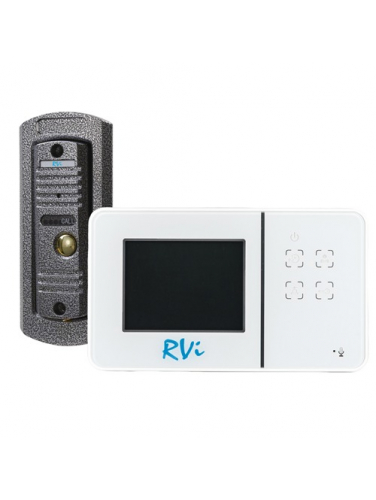 Видеодомофон RVi-VD1 mini + Вызывная панель RVi-305 (комплект)
