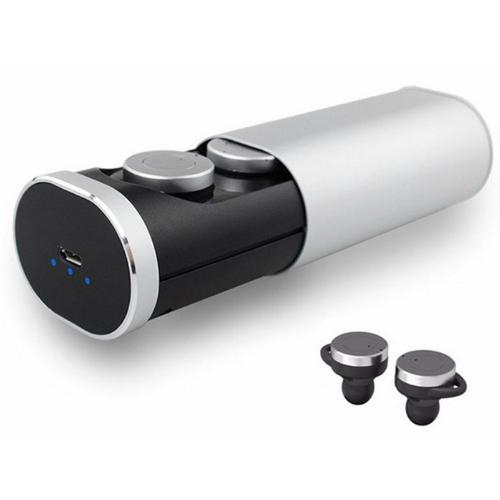 Наушники беспроводные SITITEK TWS-B1(светло-серые)