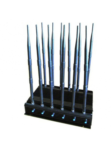 12-канальный подавитель сотовых телефонов СТРАЖ X12 ПРО (CDMA , GSM, 3G, 4G (LTE+WIMAX), GPS, Wi-Fi, VHF, UHF и т.д) Monster 12CH