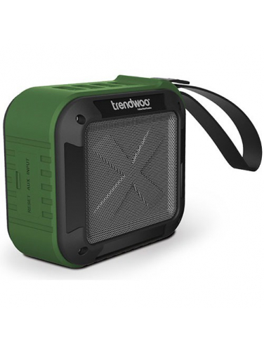 Колонка Bluetooth Trendwoo Rockman S, зеленая