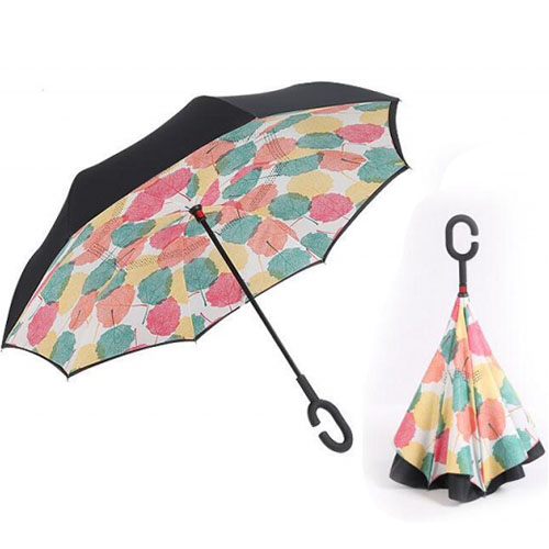 Зонт обратный (листья осенние)