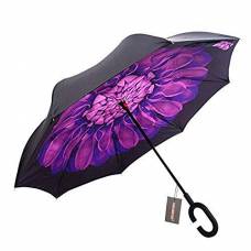 Зонт обратный (фиолетовый цветок)