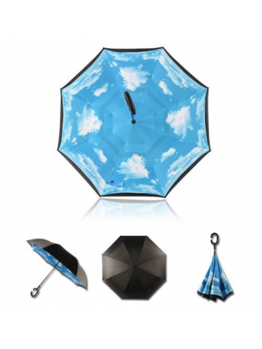 Зонт наоборот Up-brella (облака)