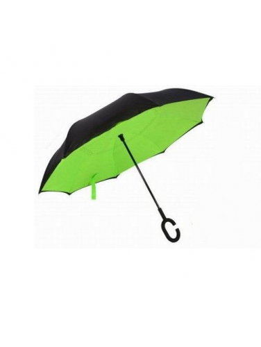 Зонт наоборот Up-brella салатовый