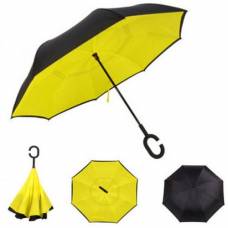 Зонт обратный (желтый)