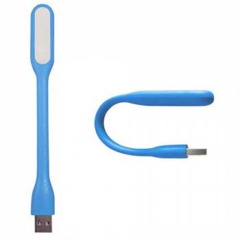 Гибкая USB-лампа (голубая)