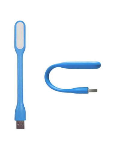 Гибкая USB-лампа (голубая)