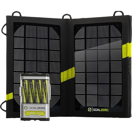 Зарядное уст-во на солнечных батареях "Goal Zero Guide 10 Plus Solar Kit"