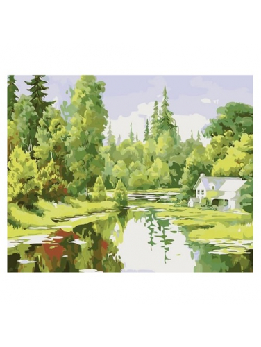 Картина по номерам Лесная идиллия размер 40x50 (арт. MG6018)