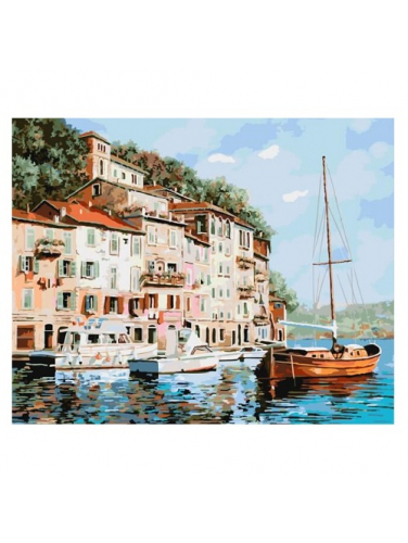 Картина по номерам Манящая Италия размер 40x50 (арт. GX8204)