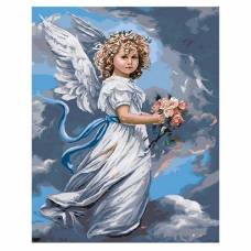 Картина по номерам "Небесный ангел" размер 40x50 (арт. GX3232)