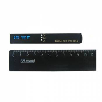 Цифровой диктофон Edic-mini PRO B42-300h с функцией временная метка