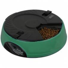 Автокормушка "Feed-Ex PF6 Green"на 6 кормлений для кошек и мелких пород собак (зеленая)