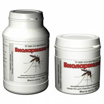 Уничтожитель личинок комаров и насекомых Биоларвицид-100 биологический