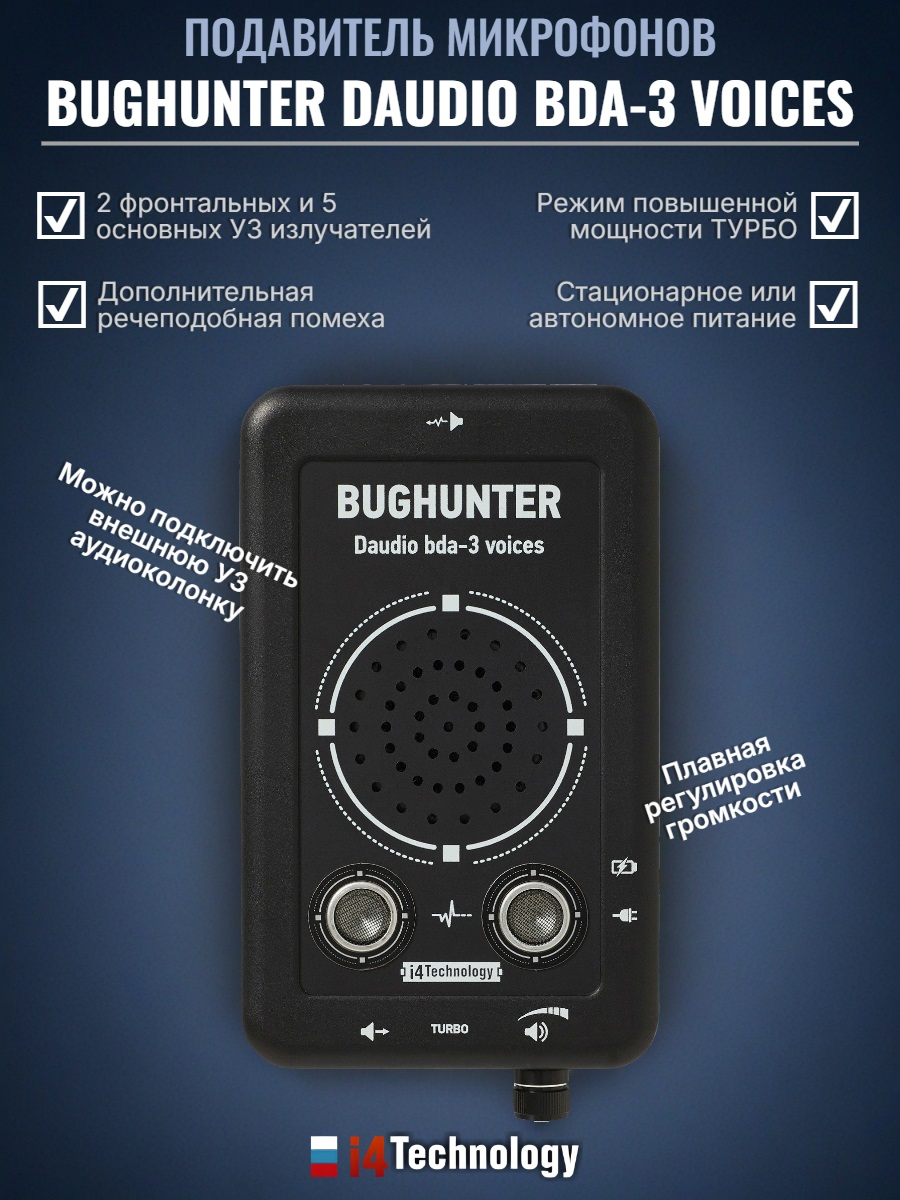 Набор для защиты от слежения и прослушивания BugHunter