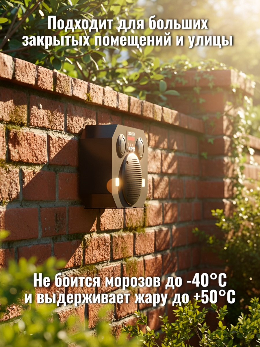 Отпугиватель грызунов, птиц и диких животных ГРАД DUOS PRO