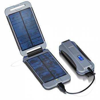 Зарядное уст-во на солнечных батареях PowerTraveller Powermonkey Extreme (Серый)