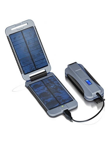 Зарядное уст-во на солнечных батареях PowerTraveller Powermonkey Extreme (Серый)