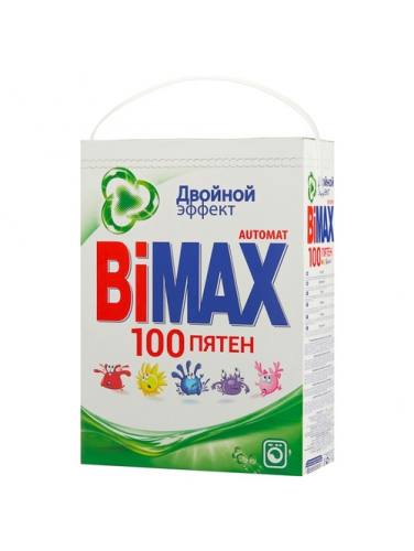 Стиральный порошок BiMax 100 пятен, автомат, 4 кг