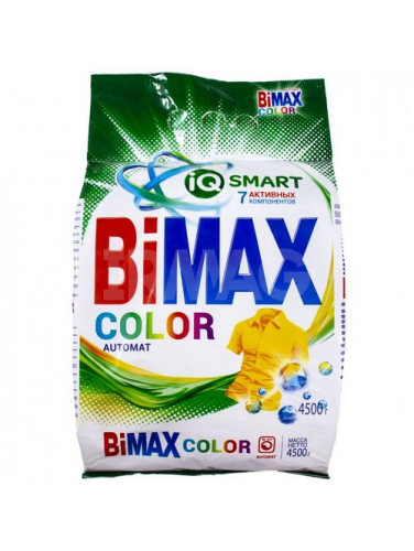 Стиральный порошок BiMAX Color, автомат, 4,5 кг
