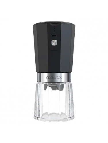 Портативная кофемолка Circle Joy Electric Coffee Grinder (CJ-EG05 Black-Silver RUS)
