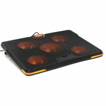 Охлаждающая подставка для ноутбука CROWN CMLS-133 Orange, до 19