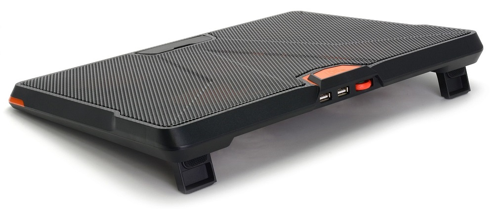 Охлаждающая подставка для ноутбука CROWN CMLS-133 Orange, до 19