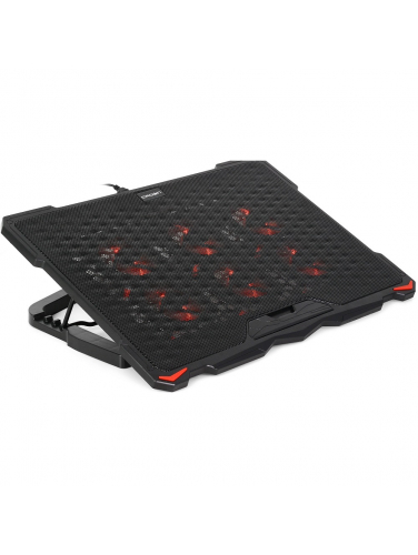Охлаждающая подставка для ноутбука CROWN CMLS-402 Red, до 17