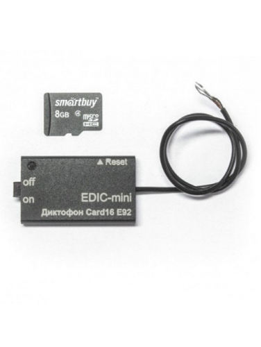 Цифровой диктофон EDIC-mini CARD16 E92