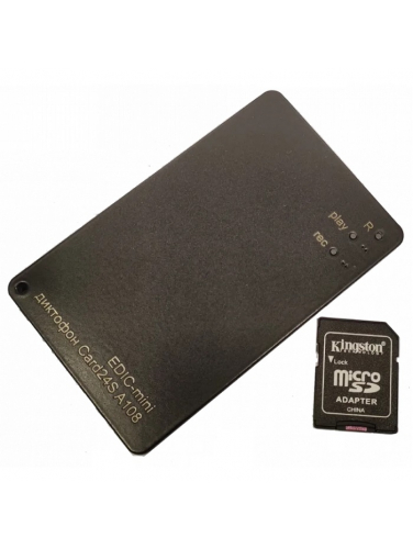 Диктофон цифровой Edic-mini Card24S А108
