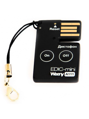 Диктофон цифровой Edic-mini Weeny A111