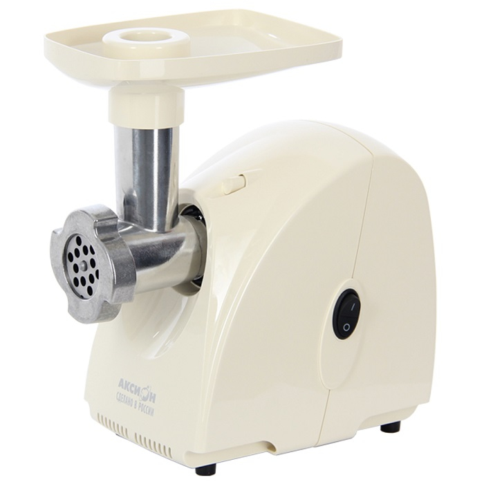 Электрическая мясорубка Аксион М 32.01 (бежевая)