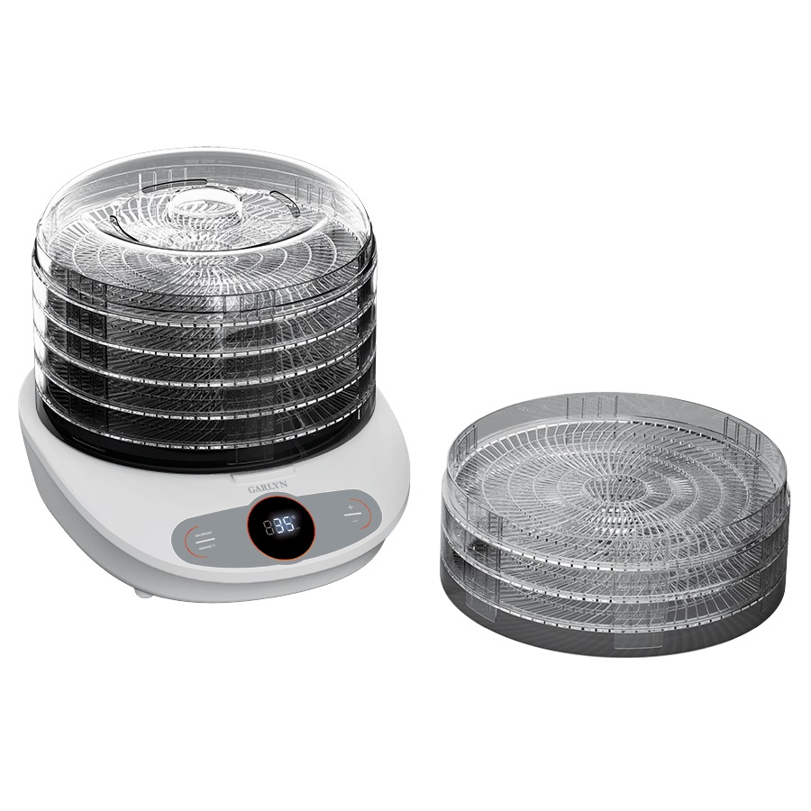 Сушилка для овощей и фруктов GARLYN D-05 Pro (8 поддонов + 1 поддон для пастилы)