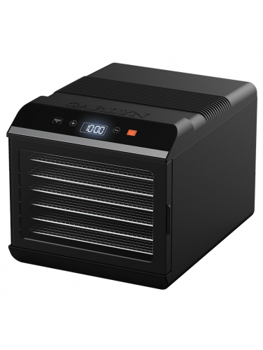Сушилка для овощей и фруктов GARLYN D-06 Pro (6 поддонов + 6 для пастилы + 6 сеток)